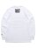 画像2: WEST WEAR GFL LOGO L/S TEE WHITE/BLACK/SILVER (2)