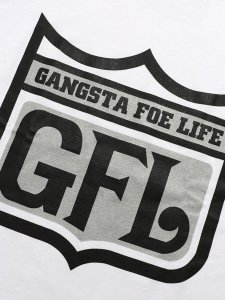 画像3: WEST WEAR GFL LOGO L/S TEE WHITE/BLACK/SILVER (3)