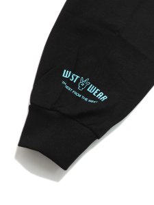 画像5: WEST WEAR WS LOGO L/S TEE BLACK/TIFFANY/SILVER (5)