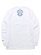 画像2: WEST WEAR WS LOGO L/S TEE WHITE/NAVY/SKY BLUE (2)