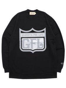 画像1: WEST WEAR GFL LOGO L/S TEE BLACK/CHARCOAL/SILVER (1)