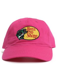 画像2: 【KIDS】BASS PRO SHOPS INFANT EMBROIDERED LOGO TWILL CAP HOT PNK (2)
