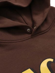 画像5: 【送料無料】ACAPULCO GOLD ACGD SNAP HOODED SWEATSHIRT BROWN (5)