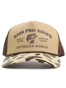 画像2: BASS PRO SHOPS OUTDOOR WORLD MESH CAP-TAN/BROWN (2)