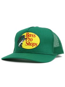 画像1: BASS PRO SHOPS MESH TRUCKER CAP-KELLY GREEN (1)