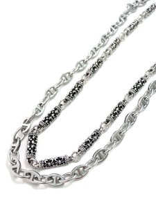 画像2: ADVANCE WALLET CHAIN SILVER 73cm/78cm (2)