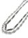 画像2: ADVANCE WALLET CHAIN SILVER 73cm/78cm (2)