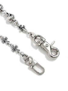 画像3: ADVANCE WALLET CHAIN SILVER 70cm (3)