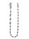 画像1: ADVANCE WALLET CHAIN SILVER 70cm (1)