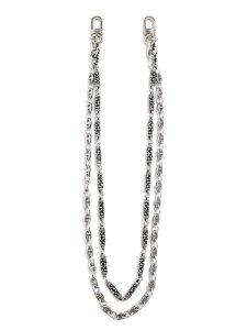 画像1: ADVANCE WALLET CHAIN SILVER 73cm/78cm (1)