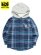 画像1: 【KIDS】CARHARTT KIDS CHILD FLANNEL HOODDED SHIRT-DK DENIM (1)