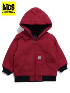 画像1: 【送料無料】【KIDS】CARHARTT KIDS KIDS INF TD CANVAS INS ACTIVE JACKET-JRD (1)