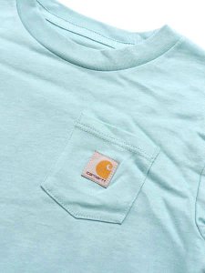 画像3: 【KIDS】CARHARTT KIDS TD LS GRAPHIC POCKET TEE-STILLWATER (3)