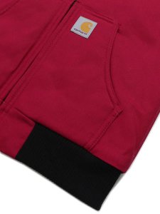 画像3: 【送料無料】【KIDS】CARHARTT KIDS YTH CANVAS INS ACTIVE JKT-JESTER RED (3)