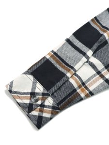 画像7: 【KIDS】CARHARTT KIDS CHILD FLANNEL HOODDED SHIRT-C.BLK (7)