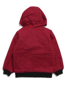 画像2: 【送料無料】【KIDS】CARHARTT KIDS YTH CANVAS INS ACTIVE JKT-JESTER RED (2)