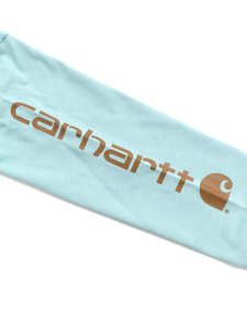 画像4: 【KIDS】CARHARTT KIDS TD LS GRAPHIC POCKET TEE-STILLWATER (4)