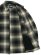 画像5: 【送料無料】AVIREX OMBRE CHECK ZIP UP SHIRT BROWN (5)
