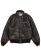 画像1: 【送料無料】AVIREX A-2 FLIGHT JACKET ANTIQUE LAMB BROWN (1)