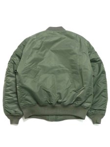 画像2: 【送料無料】AVIREX 12 POCKET BIG MA-1 SAGE (2)