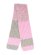画像1: sublimeroe HAND KNIT LONG MUFFLER LT GREY/PINK (1)