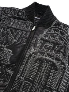 画像3: 【送料無料】PELLE PELLE NYC BORO QUILTED JACKET BLACK/WHITE (3)