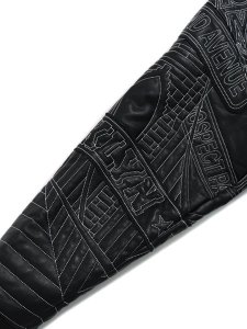 画像7: 【送料無料】PELLE PELLE NYC BORO QUILTED JACKET BLACK/WHITE (7)