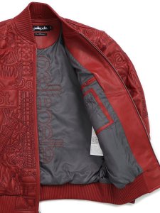 画像8: 【送料無料】PELLE PELLE CHICAGO QUILTED JACKET CABERNET (8)