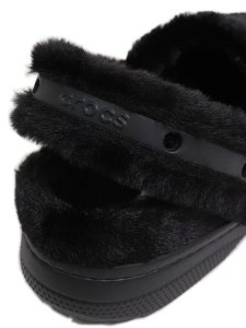 画像6: crocs CLASSIC UNFURGETTABLE BLACK (6)