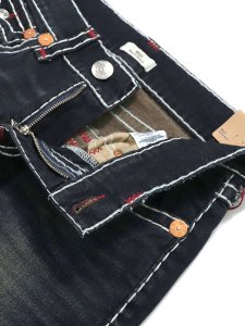画像4: 【送料無料】TRUE RELIGION BILLY SUPER T FLAP BOOTCUT MN SERENADE DKW (4)
