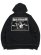 画像1: 【送料無料】TRUE RELIGION BIG T ZIP UP HOODIE JET BLACK  (1)