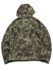 画像2: 【SALE】【送料無料】NIKE TECH FLEECE WR FZ JKT CAMO-NEUTRAL OLV (2)
