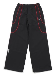 画像1: 【送料無料】PUMA TECH-X RELAXED TRACK PANT-PUMA BK/FAT RED (1)