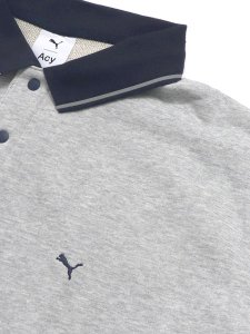 画像4: 【送料無料】PUMA ACY FOOTBALL SWEAT SHIRT-LIGHT GY HEATHER (4)