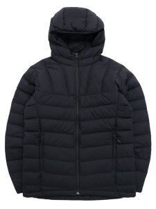 画像1: 【送料無料】MARMOT LANCE DOWN HOODIE BLACK (1)