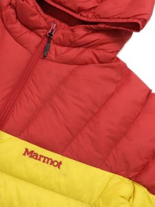 画像3: 【送料無料】MARMOT LANCE DOWN HOODIE RED/YELLOW (3)
