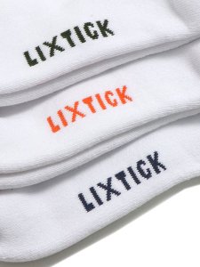 画像3: LIXTICK DRIP SOCKS 3PACK 3RD NAVY/ORANGE/OLIVE (3)