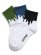画像1: LIXTICK DRIP SOCKS 3PACK 9TH LEAF GRN/NAVY/BLACK (1)