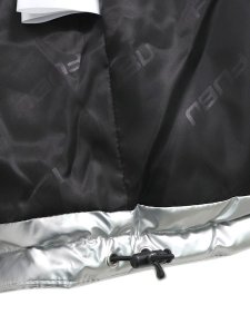 画像8: 【送料無料】FUBU NYLON PUFFER HOODED JACKET SILVER (8)