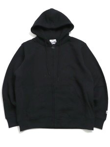 画像1: 【送料無料】PRO CLUB HW BASIC ZIP-UP HOODIE ANTHRACITE BLACK (1)