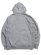画像2: 【送料無料】PRO CLUB HW BASIC ZIP-UP HOODIE HEATHER GREY (2)