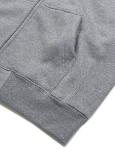 画像4: 【送料無料】PRO CLUB HW BASIC ZIP-UP HOODIE HEATHER GREY (4)