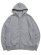 画像1: 【送料無料】PRO CLUB HW BASIC ZIP-UP HOODIE HEATHER GREY (1)