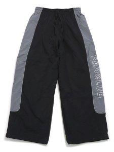 画像1: 【送料無料】PRO CLUB COMFORT WIDE PANT BLACK (1)