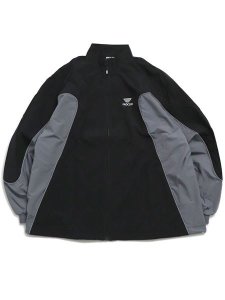 画像1: 【送料無料】PRO CLUB COMFORT WIDE TRACK JACKET BLACK (1)