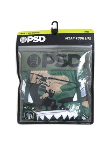 画像3: PSD WF BOMBER BOXER BRIEF GREEN/BROWN (3)