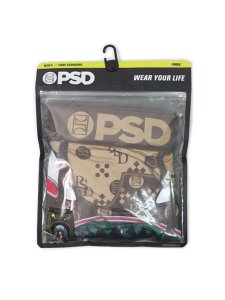 画像3: PSD WF LUXE DRIPS BOXER BRIEF BROWN/GRN/RED (3)