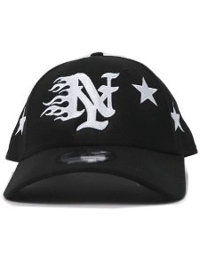 画像2: 【送料無料】R3BORNE NY FLAMES NEW ERA 9FORTY BLACK (2)