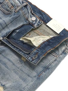 画像4: 【送料無料】mnml X162 STRETCH DENIM BLUE (4)