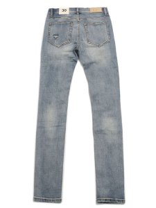 画像2: 【送料無料】mnml X162 STRETCH DENIM BLUE (2)